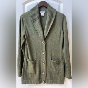 Kate Hill Shawl Collar Cardigan